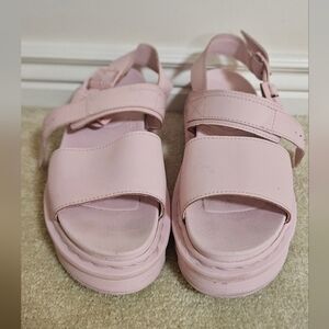 DR MARTENS Pink Sandals 9
